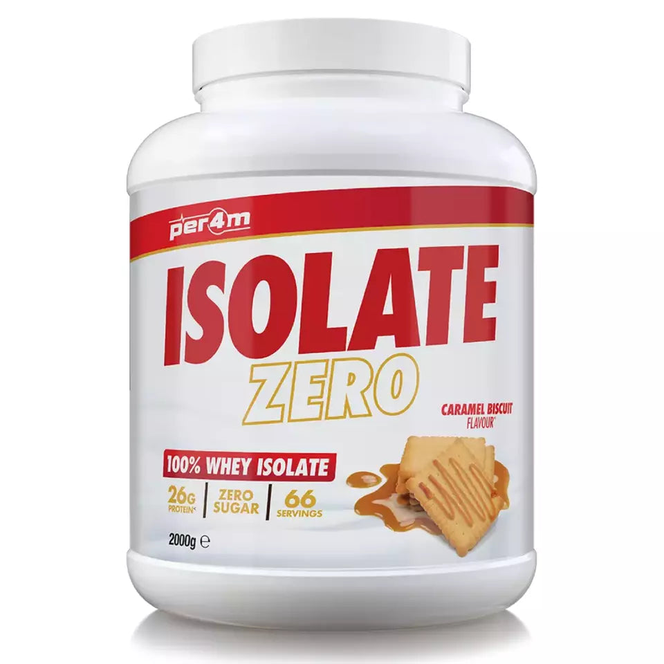 Per4m Isolate Zero 2kg Caramel Biscuit