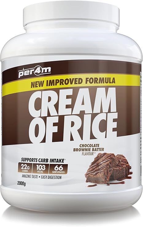 Per4m Cream of Rice 2kg Chocolate Brownie Batter