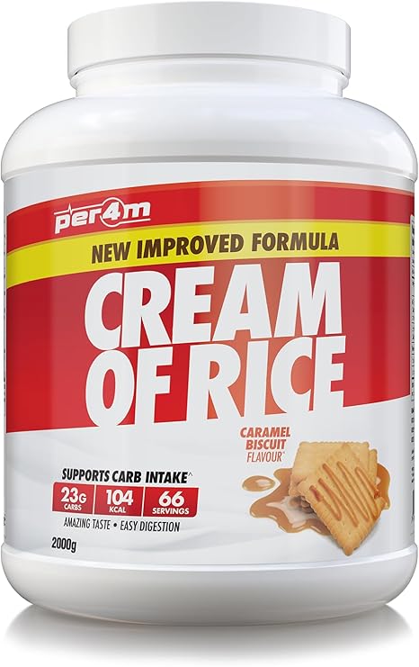 Per4m Cream of Rice 2kg Caramel Biscuit