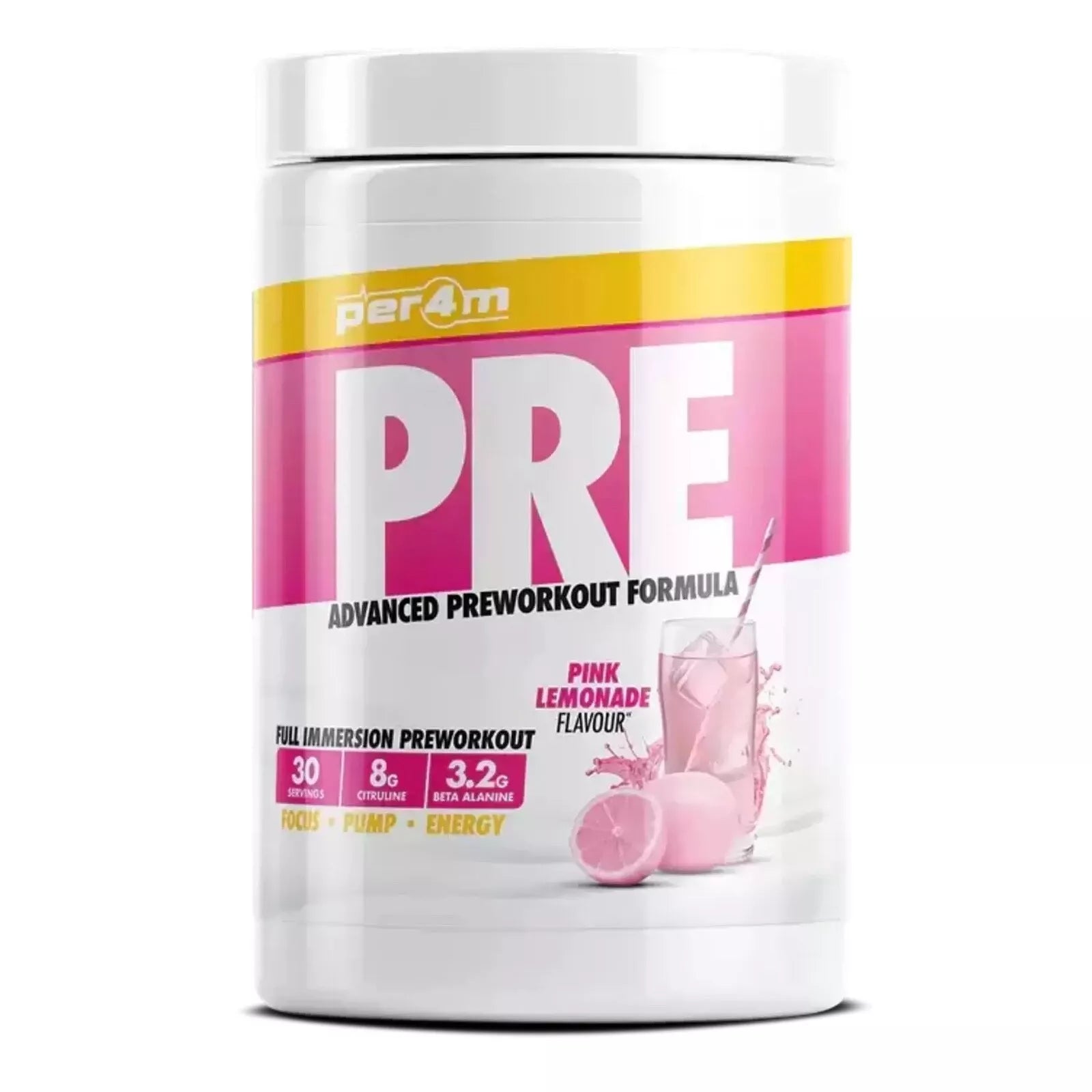 Per4m Pre 570g Pink Lemonade