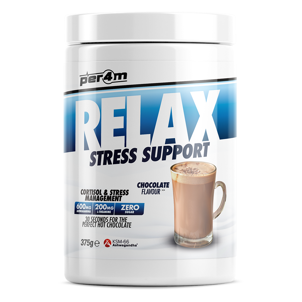 Per4m Relax Stress Support 375g Chocolate