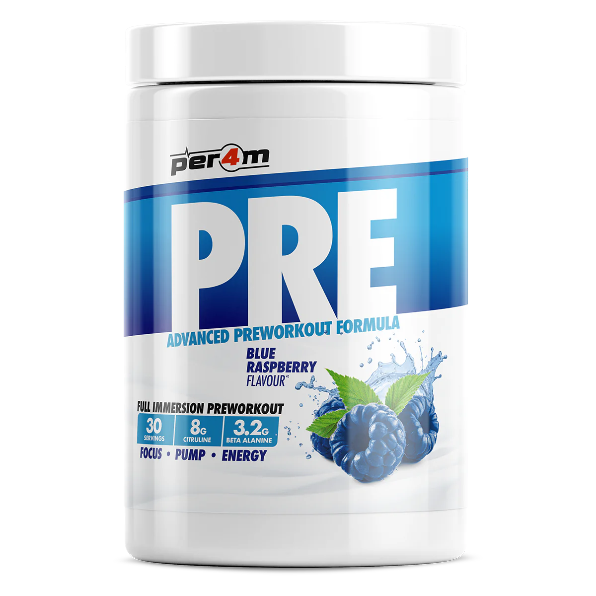 Per4m Pre 570g Blue Raspberry