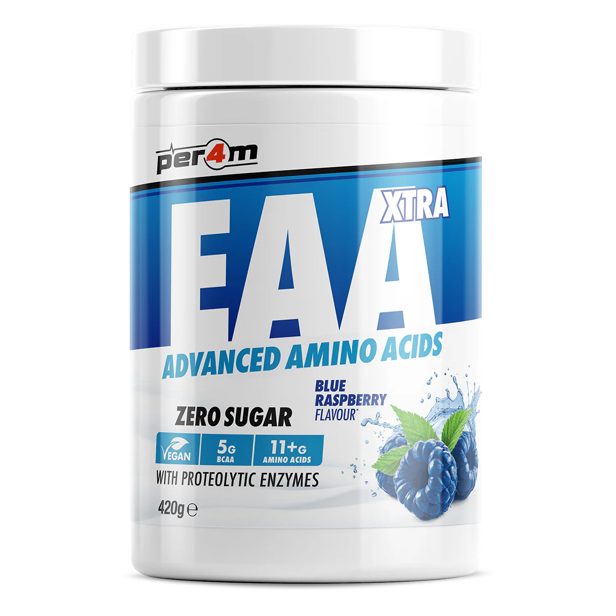 Per4m EAA XTRA 420g Blue Raspberry