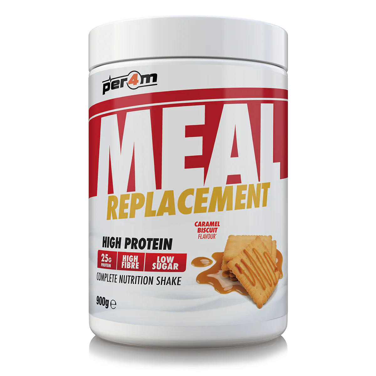 Per4m Meal Replacement  900g Caramel Biscuit