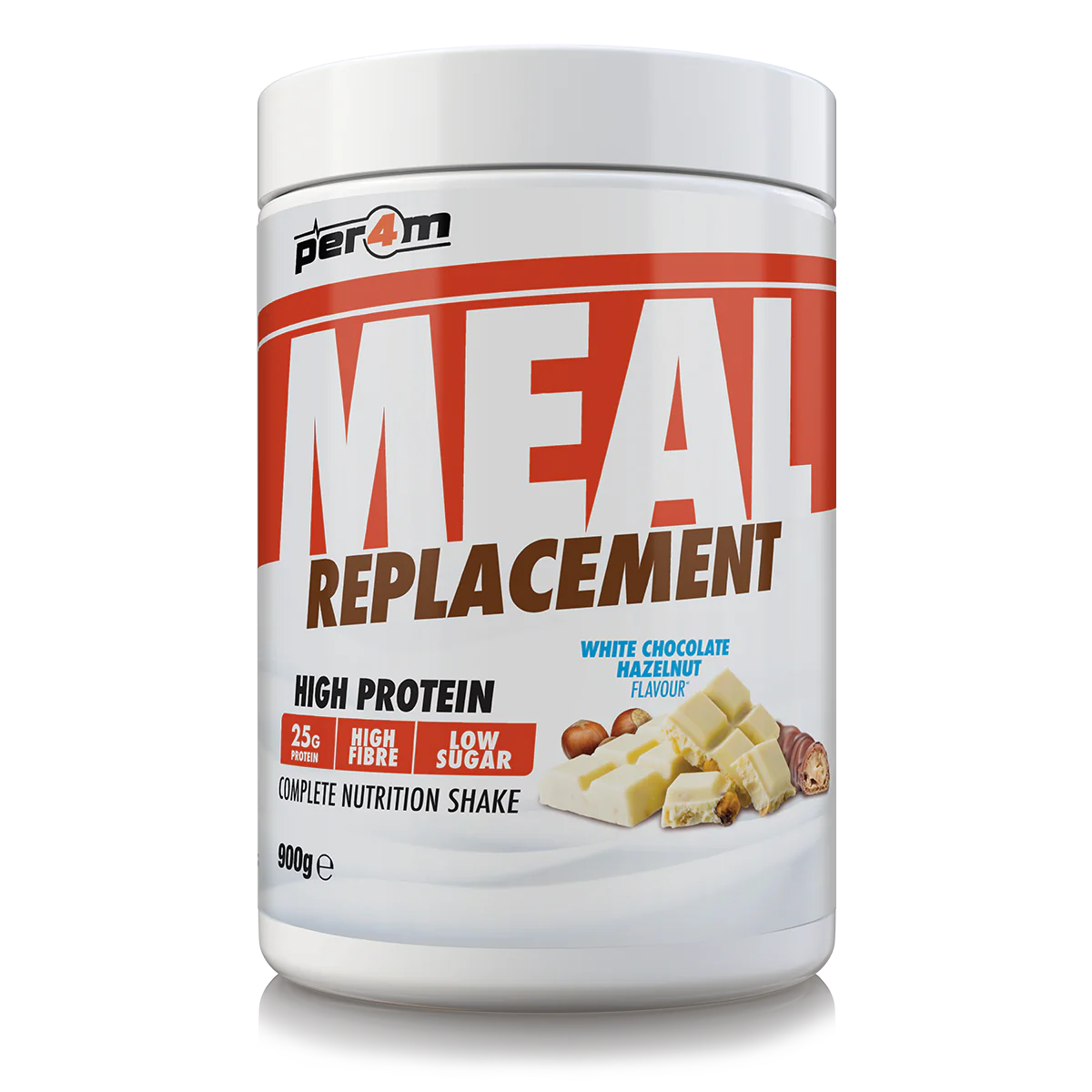 Per4m Meal Replacement  900g White Chocolate Hazelnut