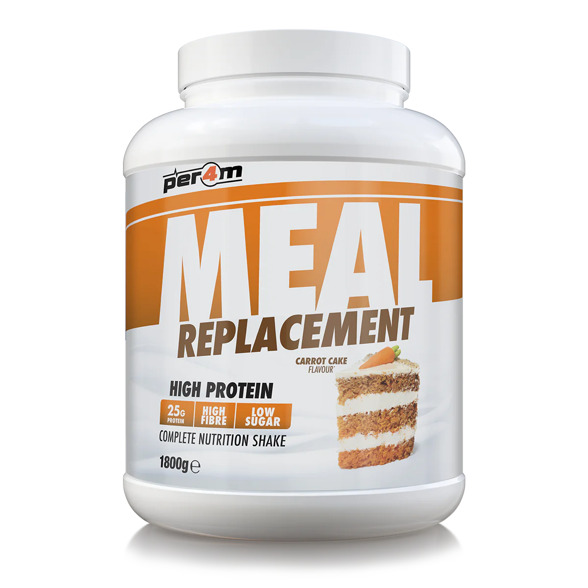 Per4m Meal Replacement  1.8kg Carrot Cake