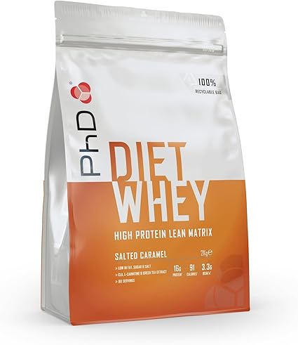 PhD Nutrition Diet Whey 2kg Salted Caramel