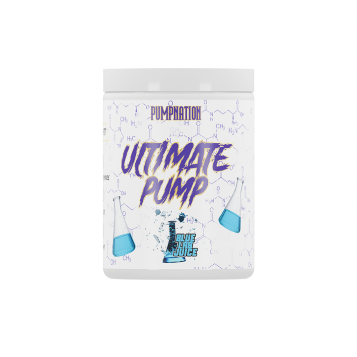 Pump Nation Ultimate Pre Workout 550g Blue Lab Juice