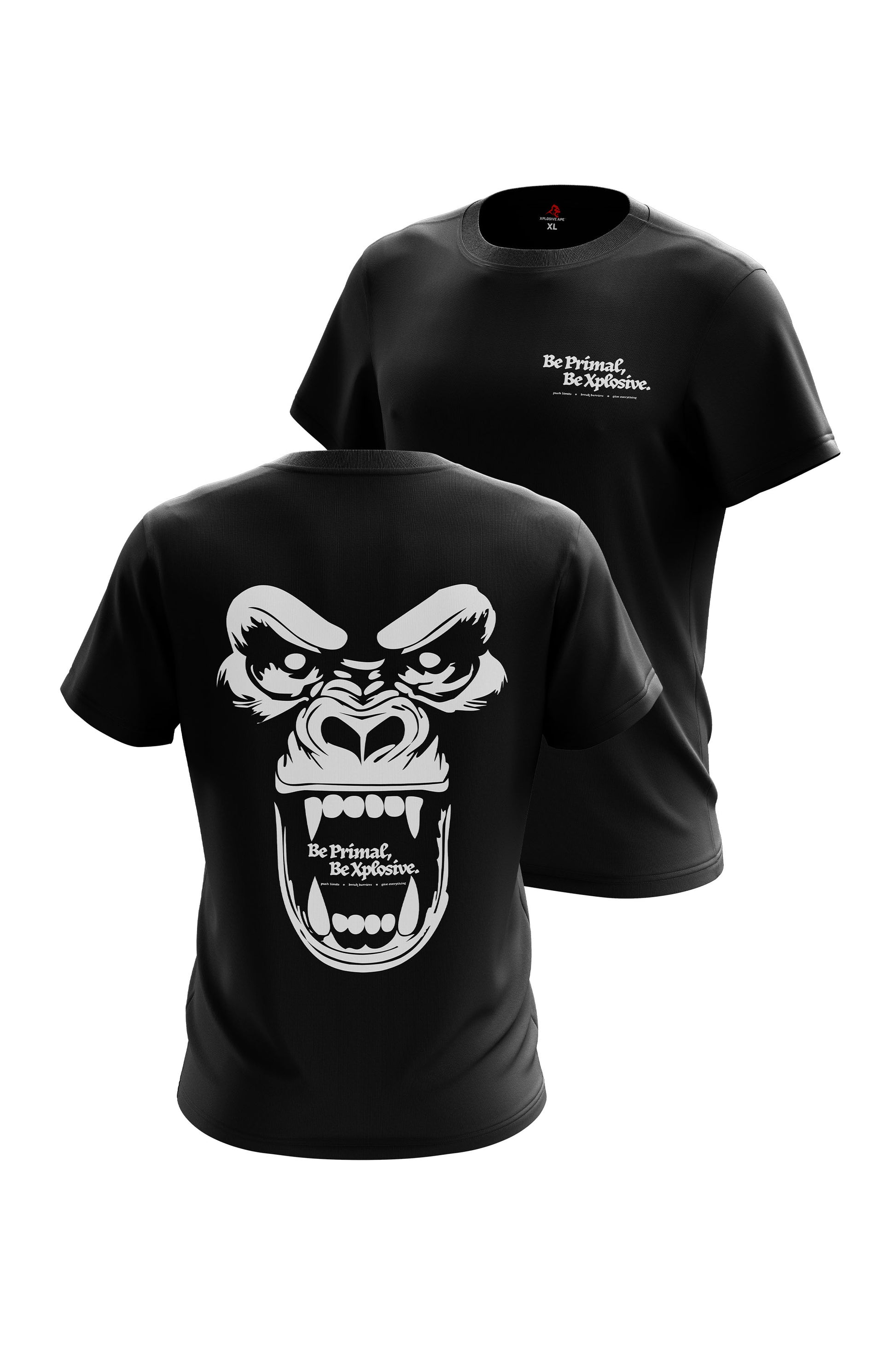 XAPE Primal Rage V1 Tee - Black