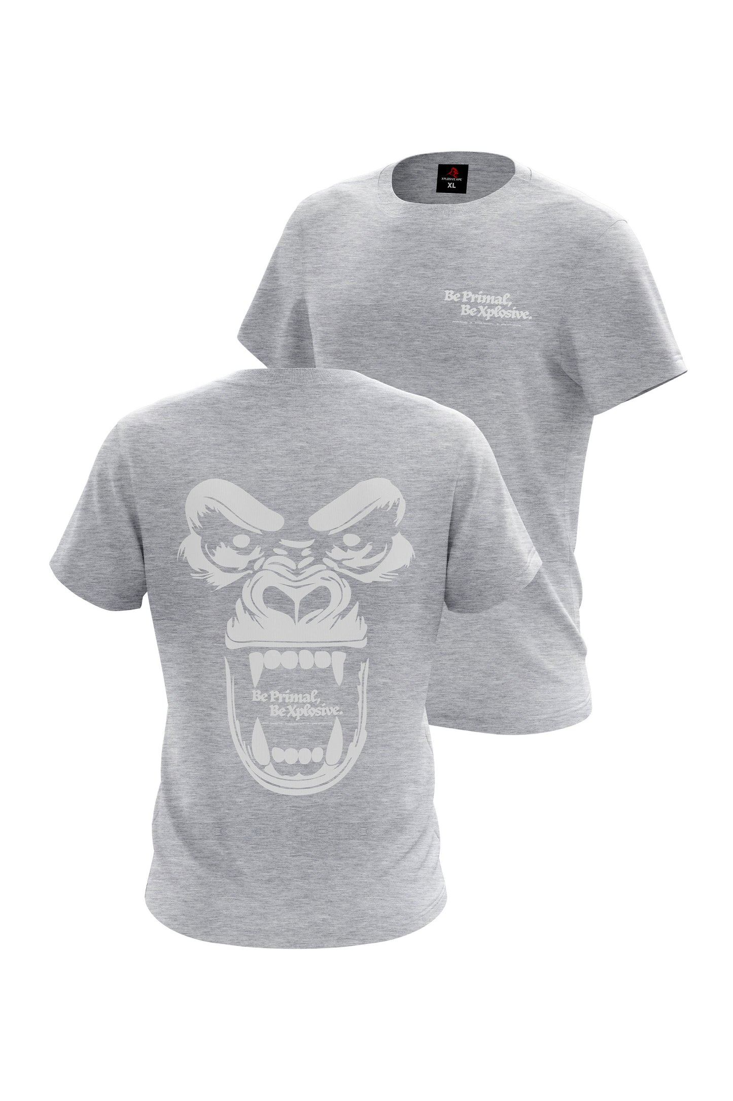 XAPE Primal Rage V1 Tee - Grey