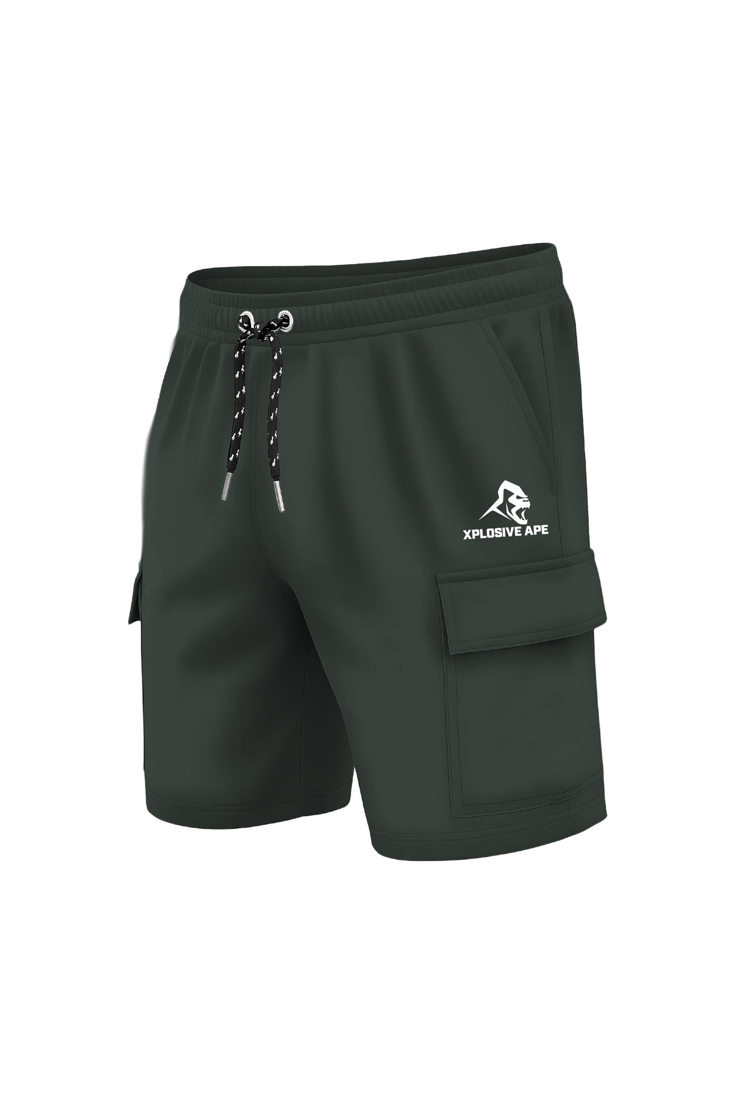 XAPE Prime  Cargo Shorts - Dark Green