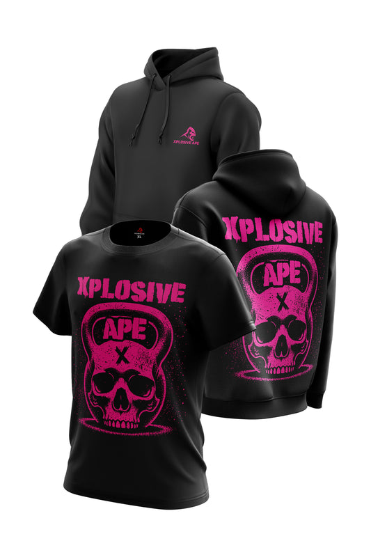 XAPE Pistol Hoodie & Tee Combo - Black