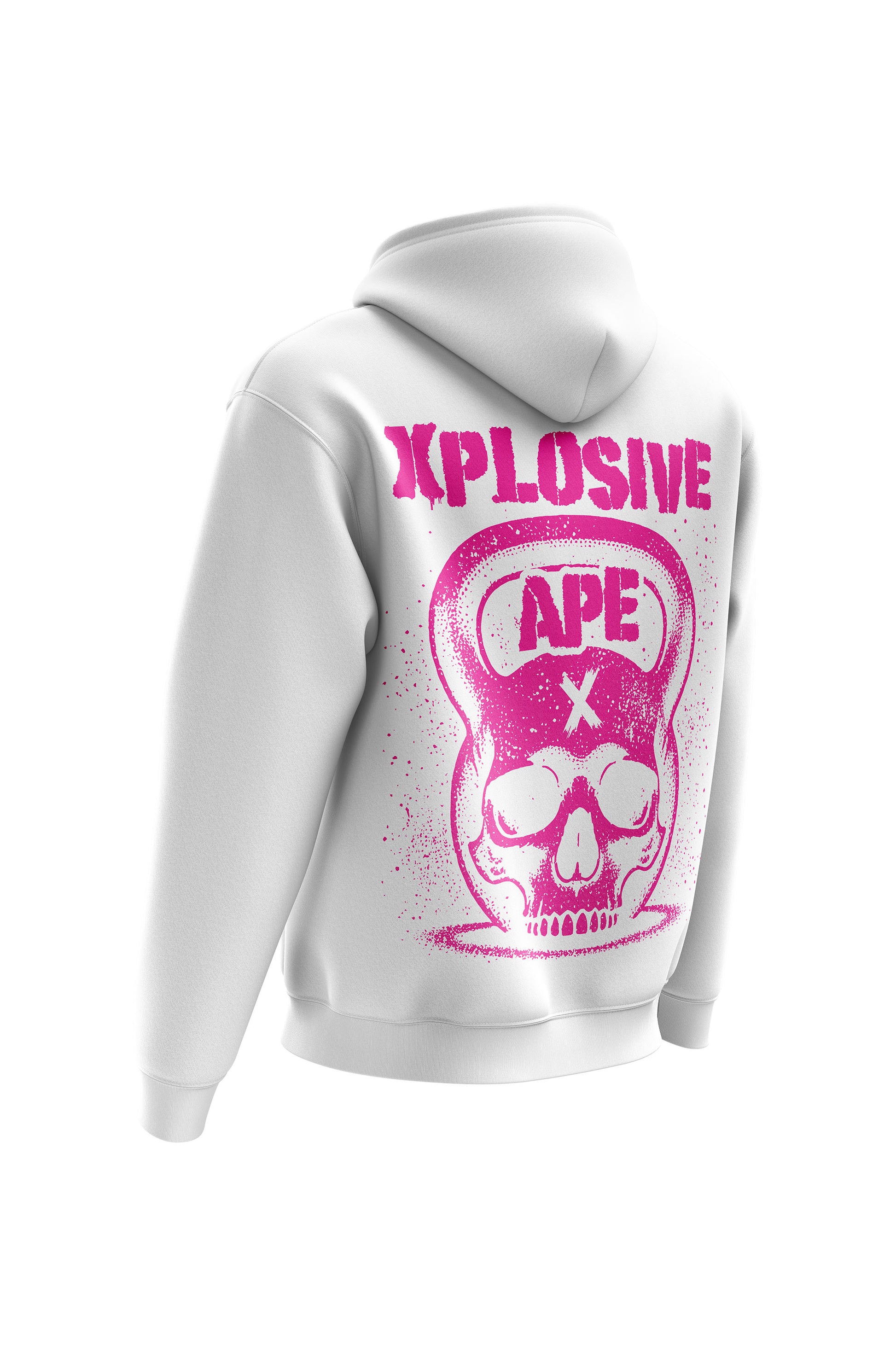 XAPE Pistol Hoodie & Tee Combo - White