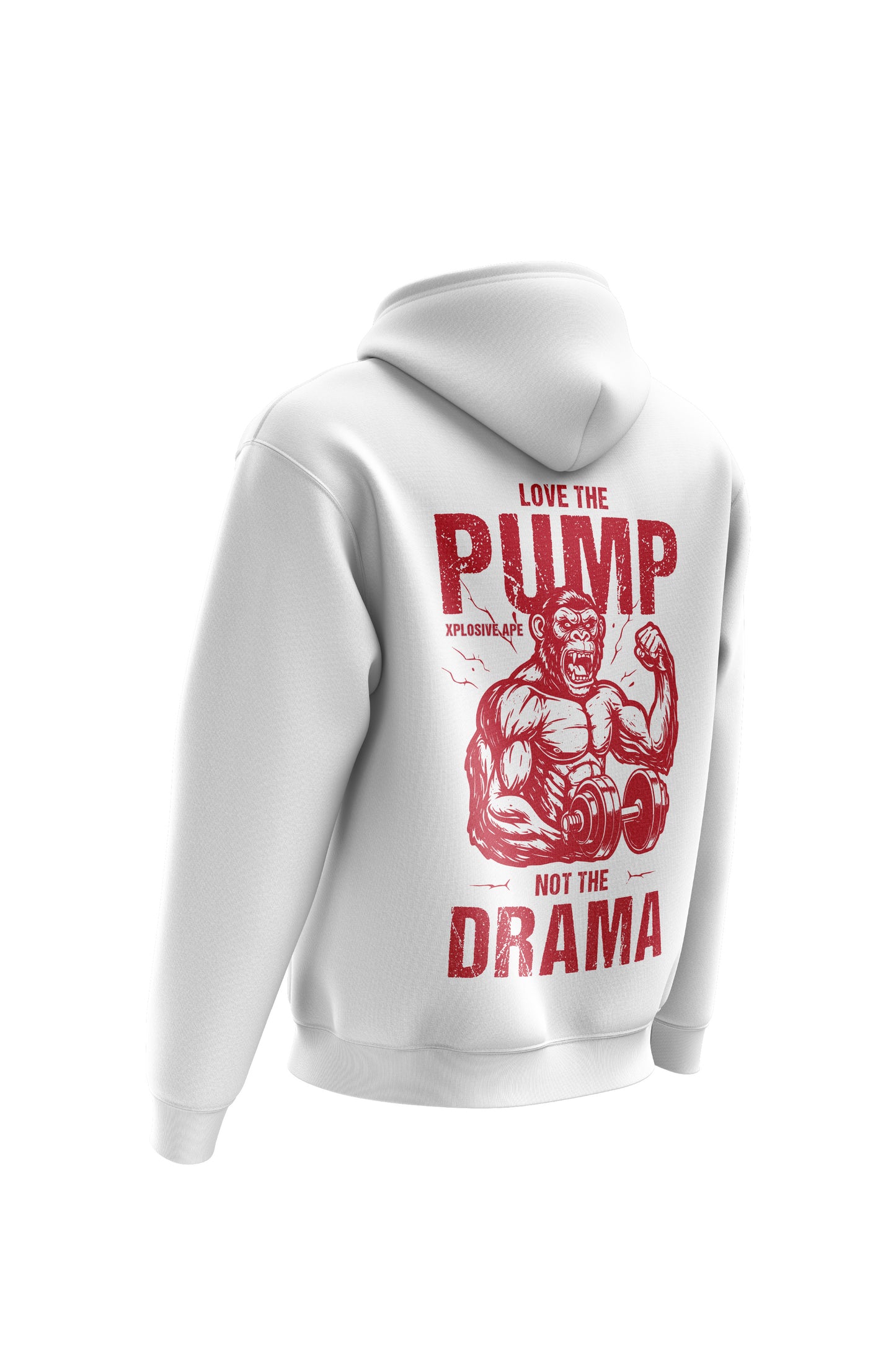 XAPE Pump Hoodie & Tee Combo - White