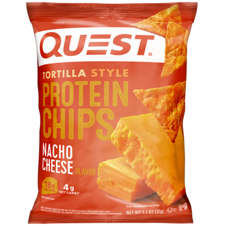 Quest Nutrition Protein Chips 8x32g Nacho