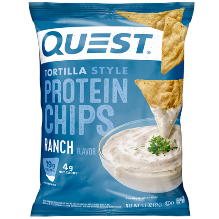 Quest Nutrition Protein Chips 8x32g Ranch