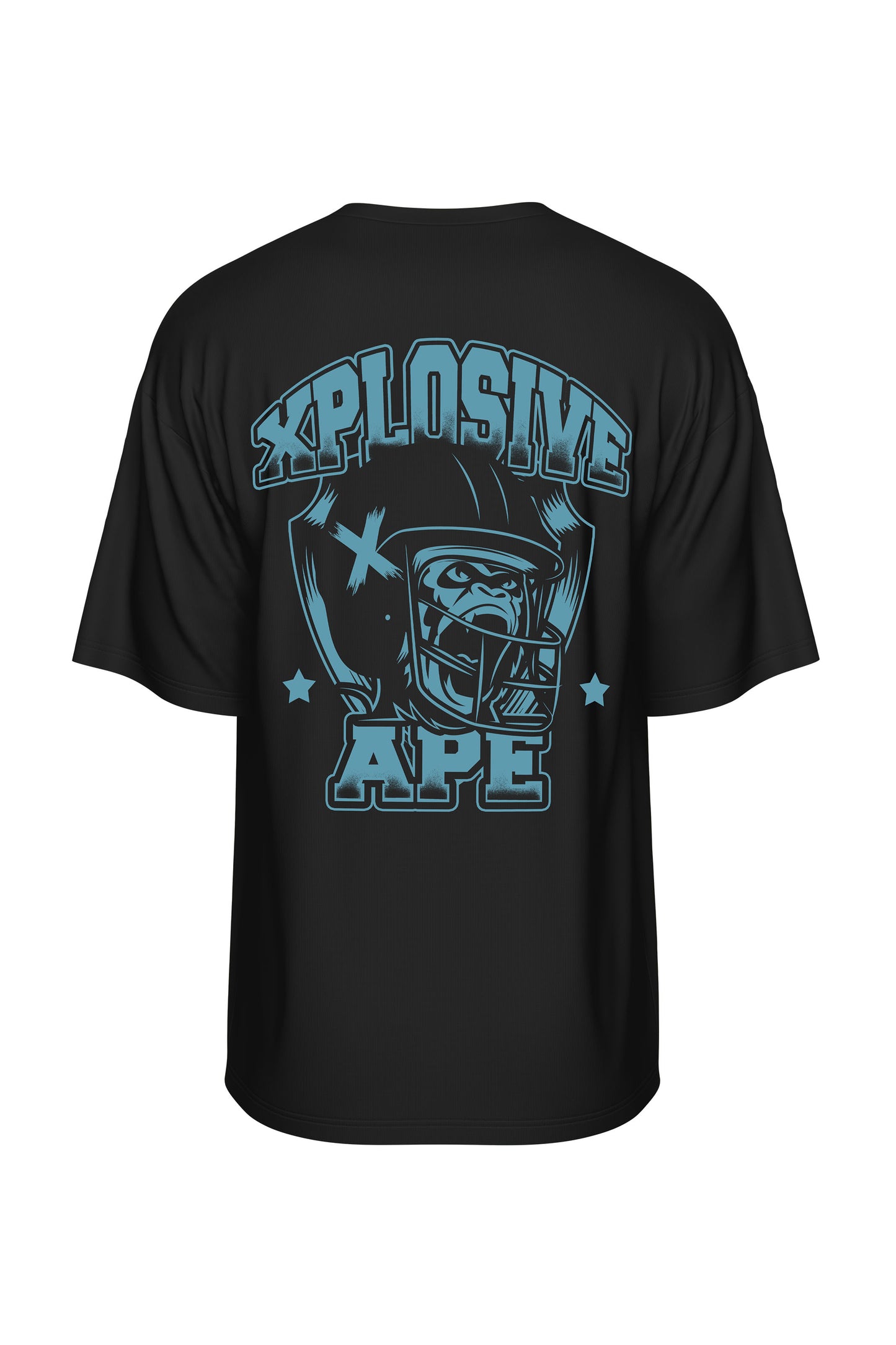 XAPE Quarterback Oversized Tee - Black