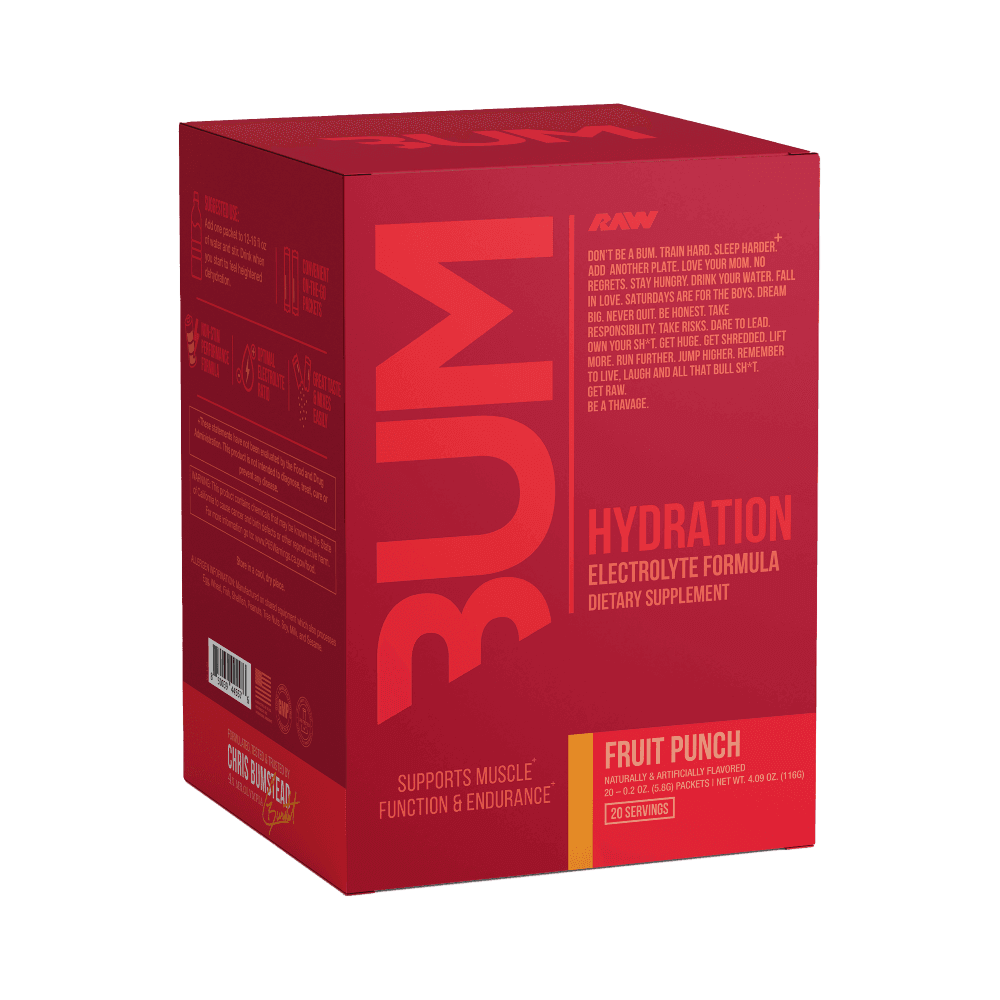 Raw Nutrition Hydration 122g Fruit Punch