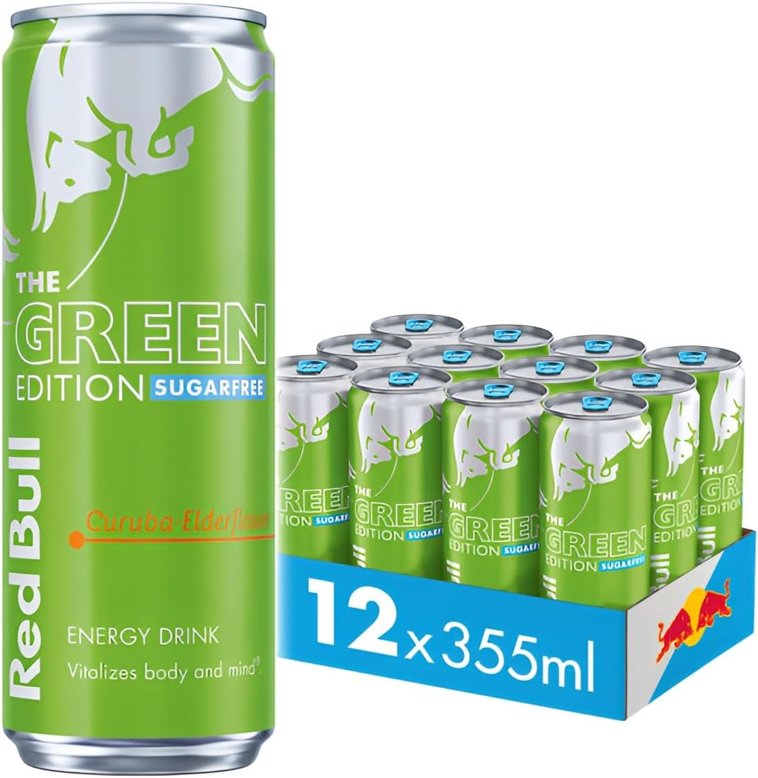 Red Bull Sugar Free 12x355ml Curuba-Elderflower