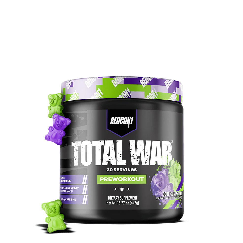 RedCon1 Total War 30 Servings 447g Sour Gummy Bear