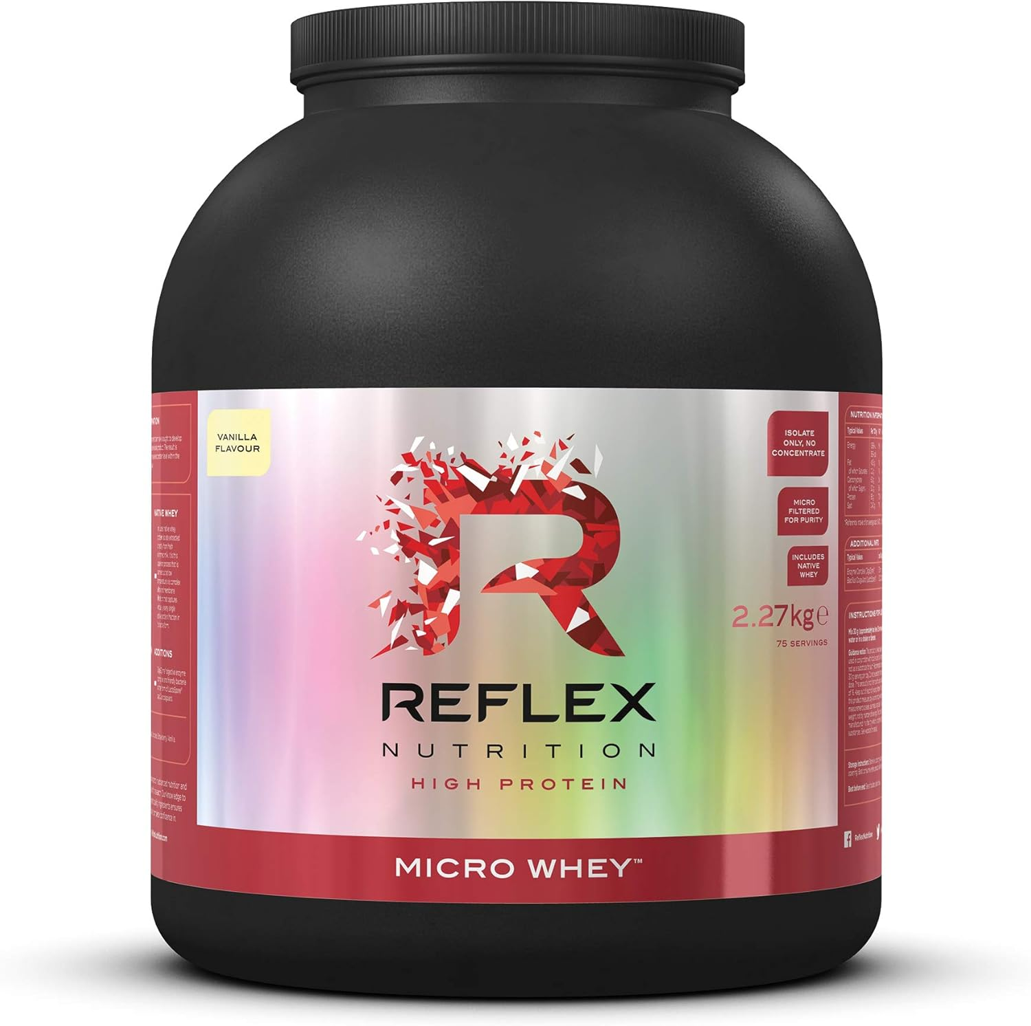 Reflex Nutrition Micro Whey 2.27kg Vanilla