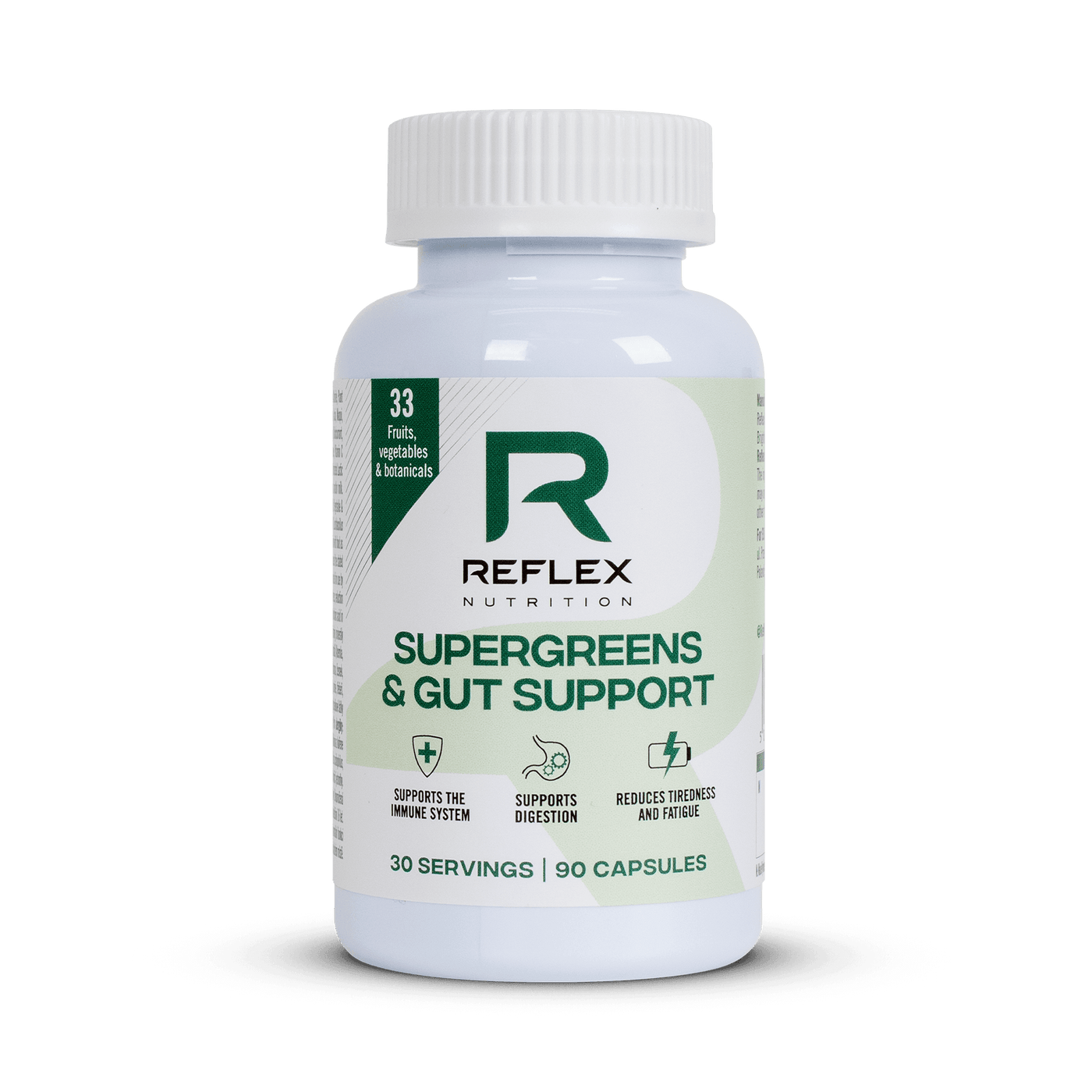 Reflex Nutrition Supergreens & Gut Support 90 Veg Caps