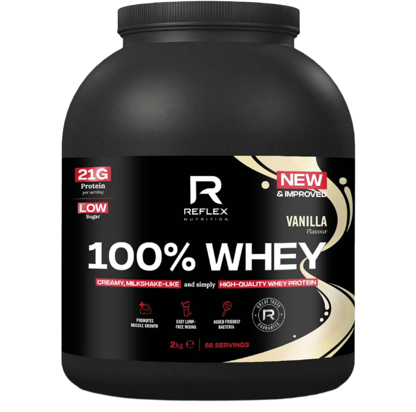 Reflex Nutrition 100% Whey 2.2kg Vanilla