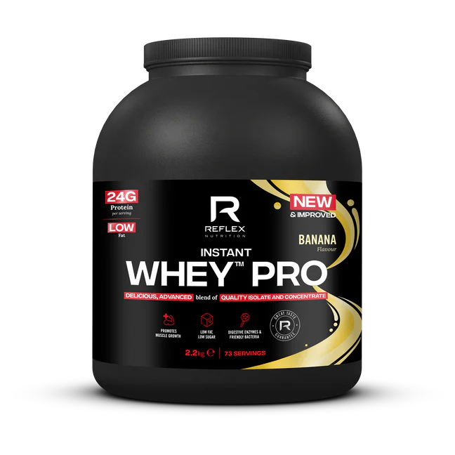 Reflex Nutrition Instant Whey Pro 2.2kg Banana