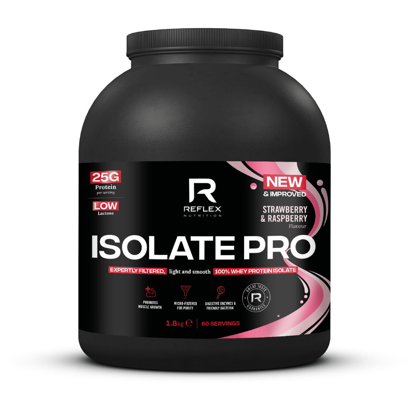 Reflex Nutrition Isolate Pro 1.8kg Strawberry & Raspberry