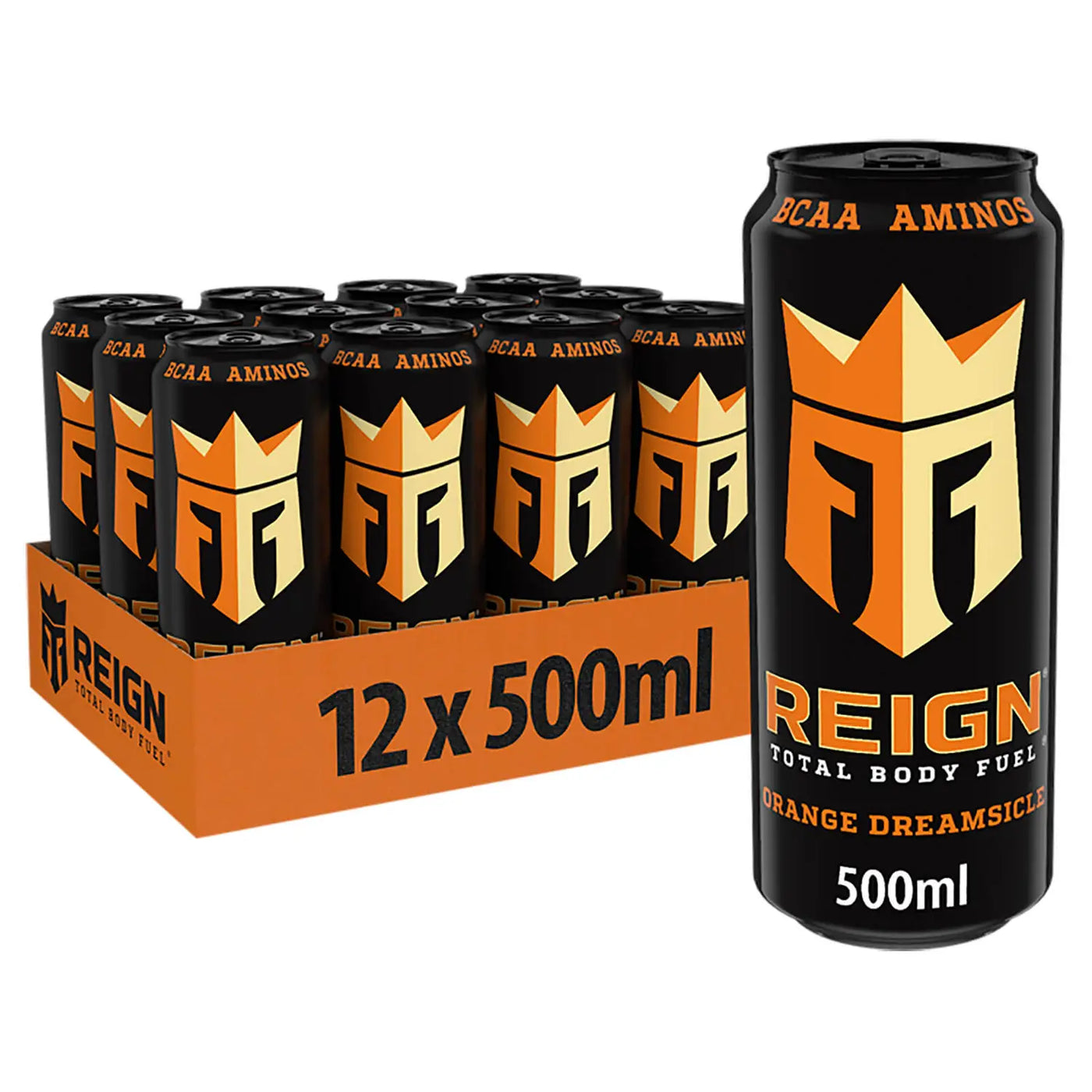 REIGN Total Body Fuel 12x500ml Orange Cream