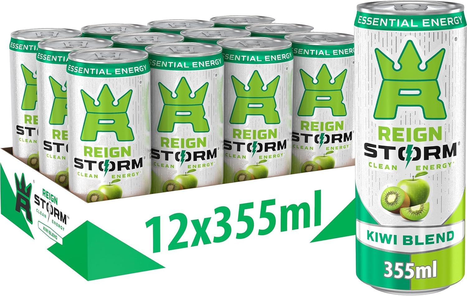 REIGN Storm 12x355ml Kiwi Blend