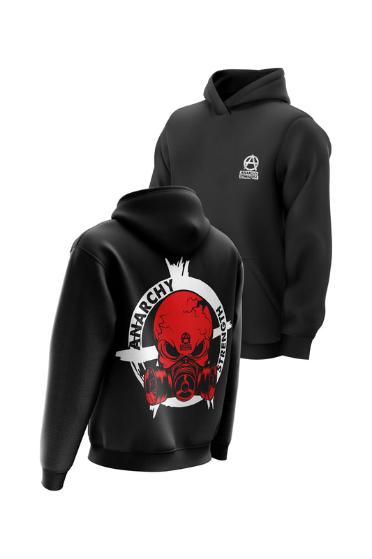 AS Respirator Skull Hoodie - Black