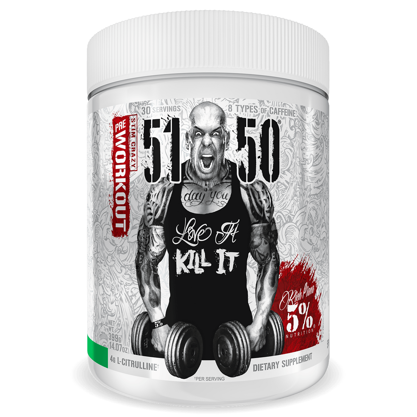 Rich Piana 5% Nutrition 5150 Legendary Series 465g Green Apple