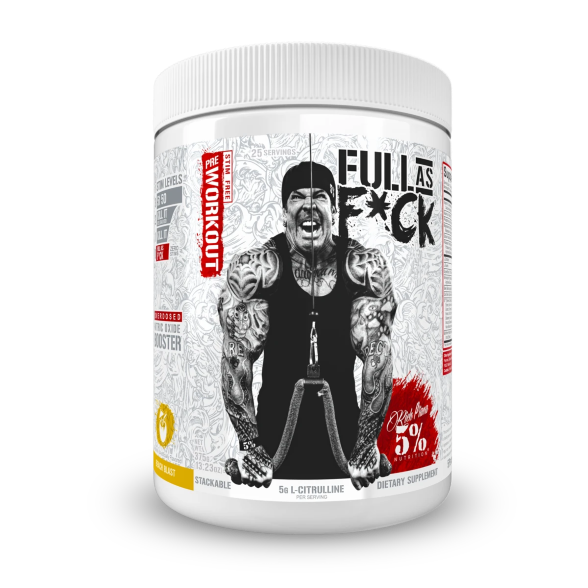 Rich Piana 5% Nutrition FULL AS F*CK Legendary Series 372g Wild Berry