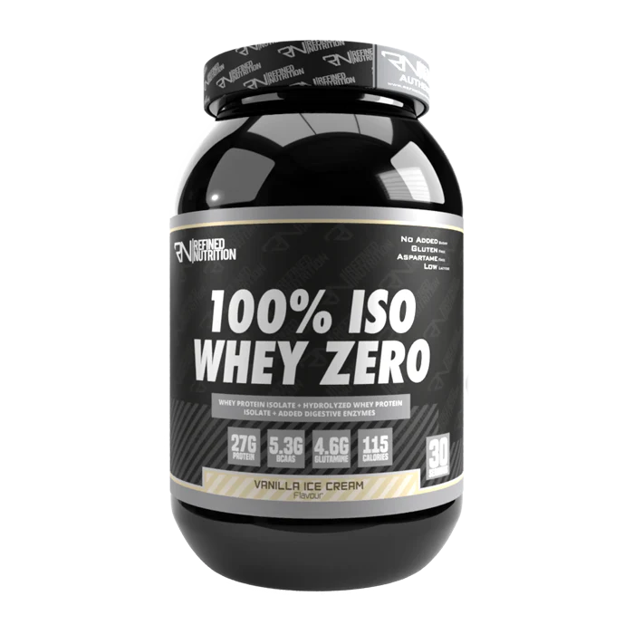 Refined Nutrition Refined 100% Iso Whey Zero 908g Vanilla Ice Cream