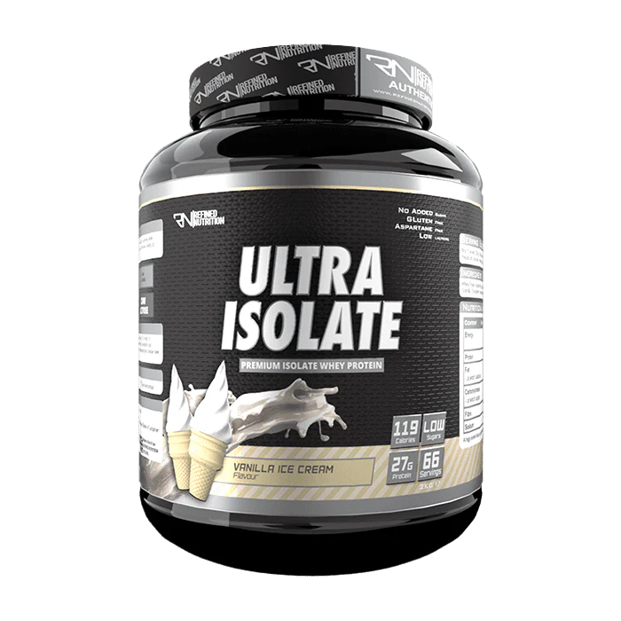 Refined Nutrition Ultra Isolate 2kg Vanilla Ice Cream