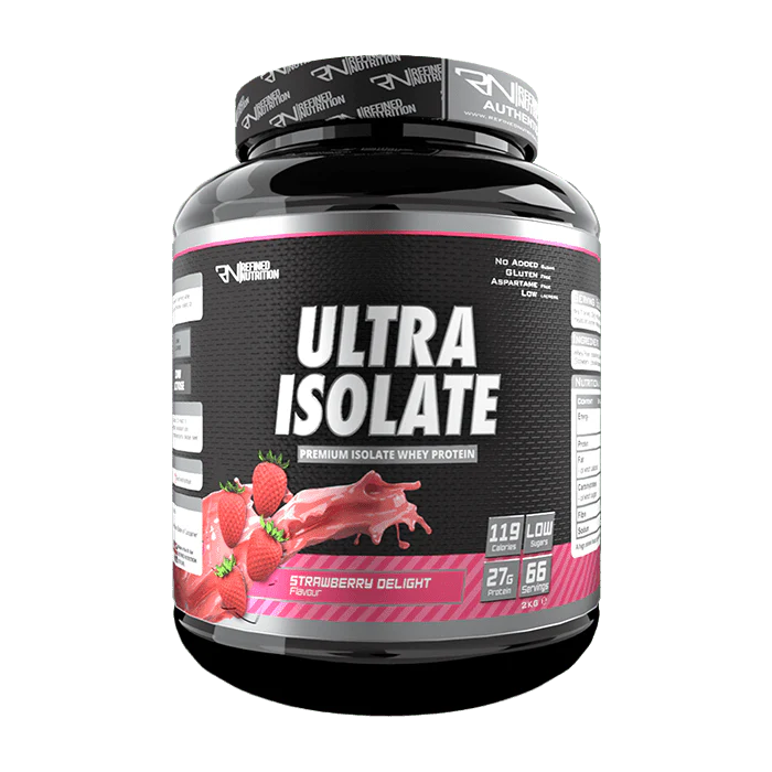 Refined Nutrition Ultra Isolate 2kg Strawberry Delight