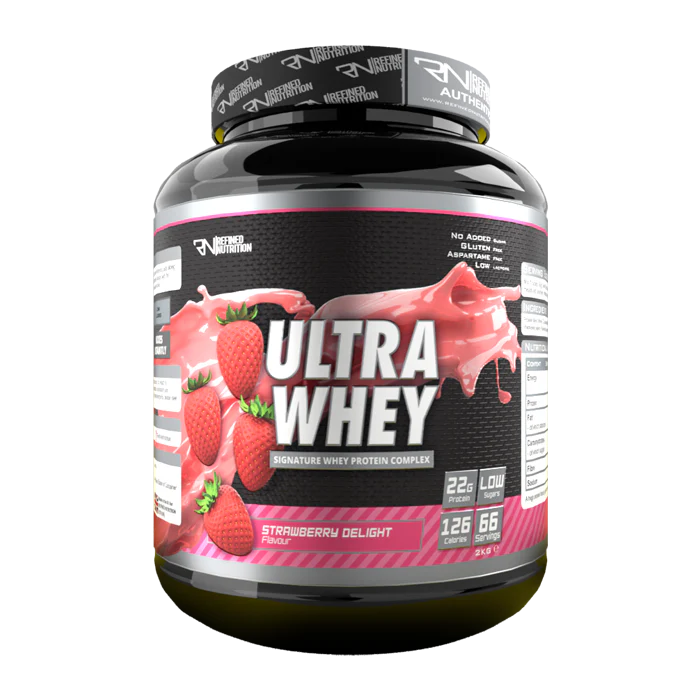 Refined Nutrition Ultra Whey 2kg Strawberry Delight