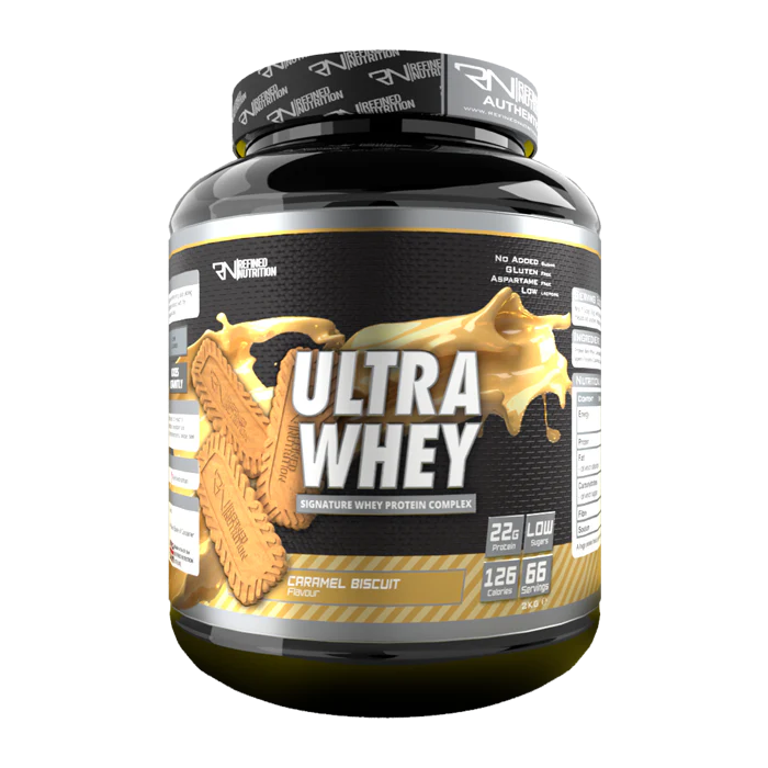 Refined Nutrition Ultra Whey 2kg Caramel Biscuit