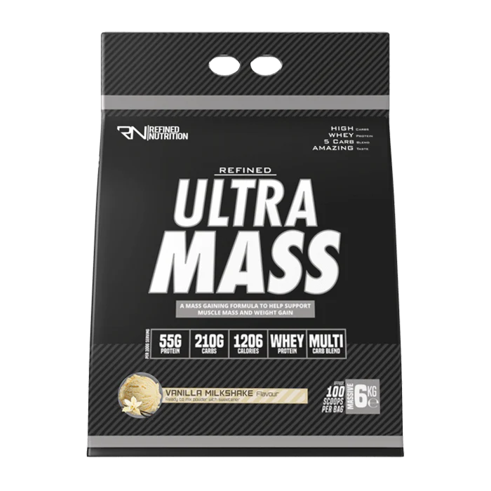 Refined Nutrition Ultra Mass 6kg Vanilla Milkshake