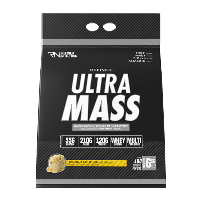 Refined Nutrition Ultra Mass 6kg Banana Milkshake