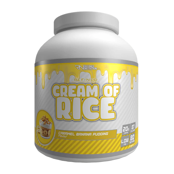 Refined Nutrition Cream of Rice 2kg Caramel Banana Pudding