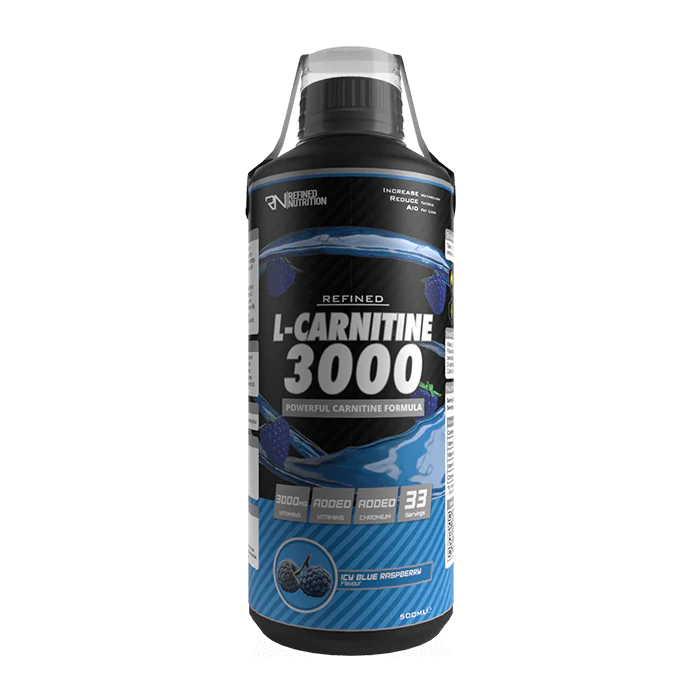 Refined Nutrition L-Carnitine 3000 500ml Icy Blue Raspberry