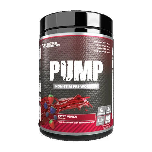 Refined Nutrition PUMP 500g Fruit Punch