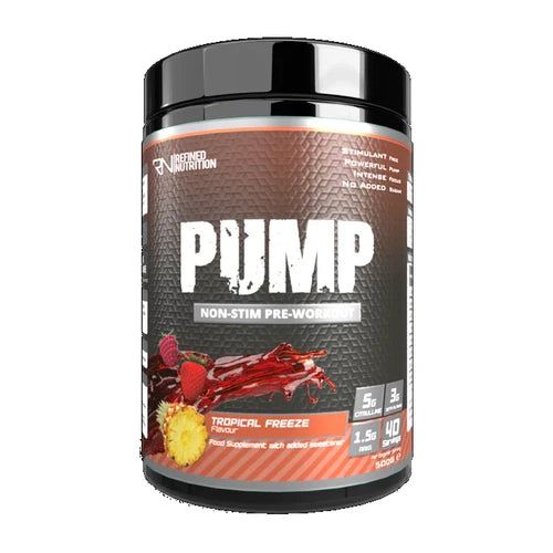 Refined Nutrition PUMP 500g Tropical Freeze