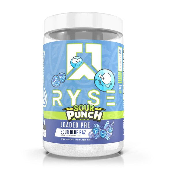 RYSE Loaded Pre 420g Sour Blue Raz