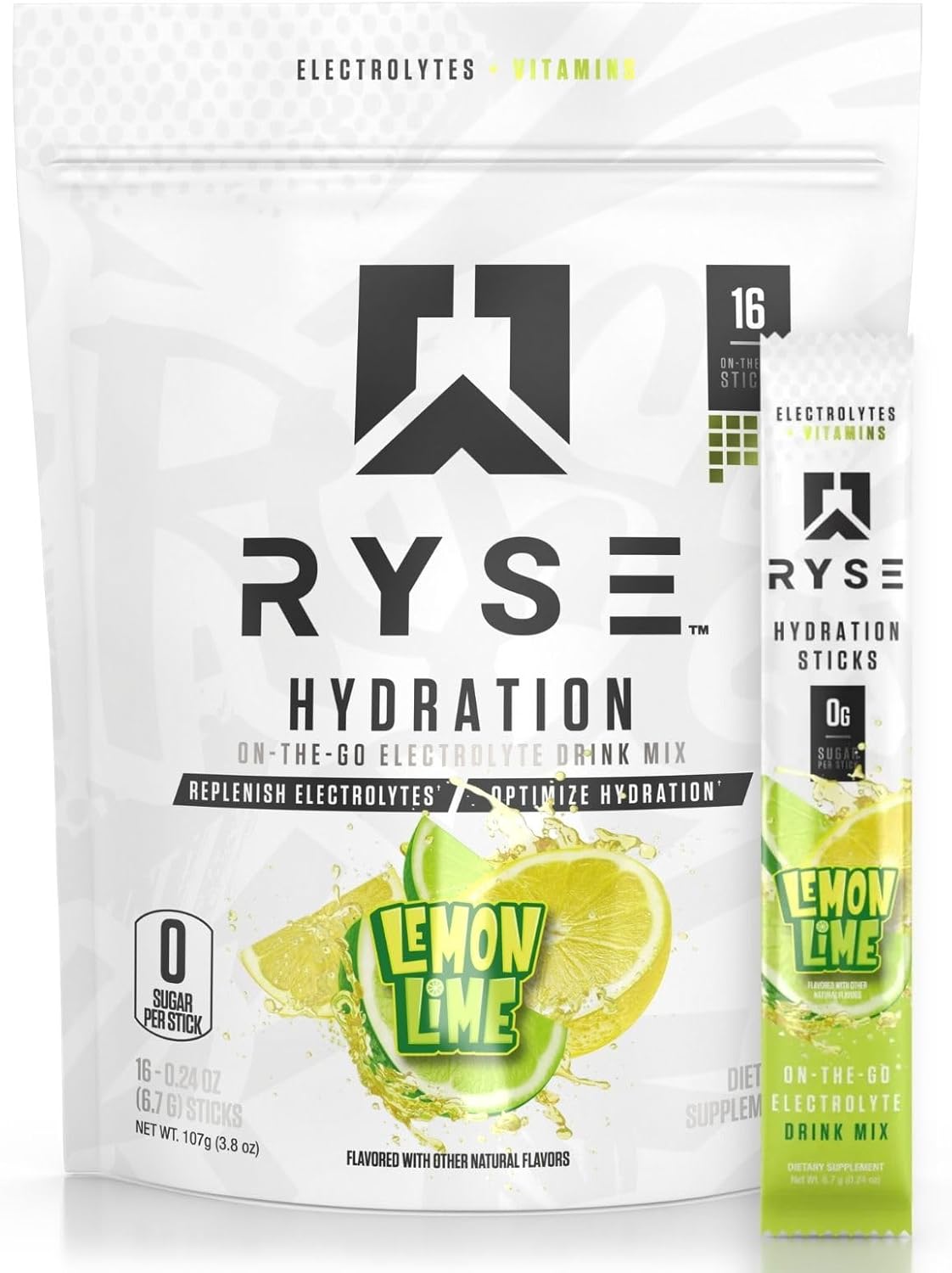 RYSE-Hydration-Sticks-16x6.4g-Lemon-Lime