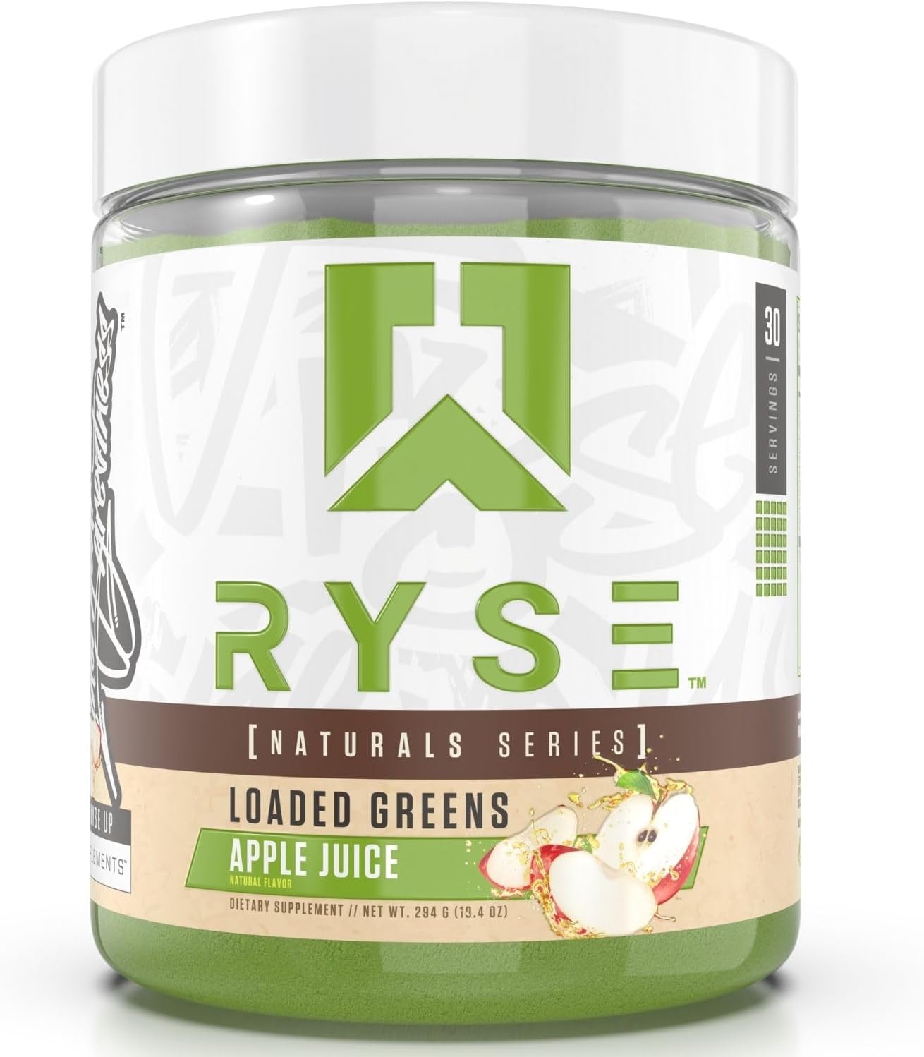 RYSE Loaded Greens 234g Apple Juice