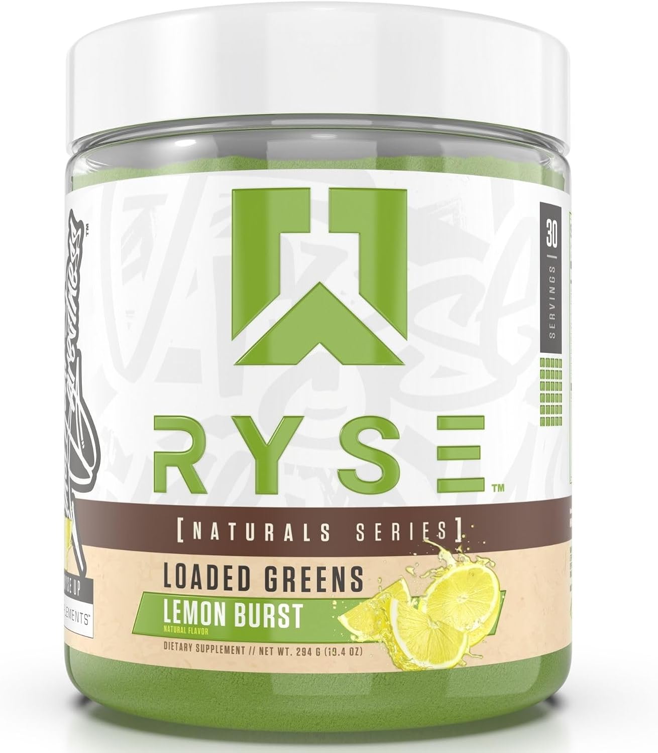 RYSE Loaded Greens 294g Lemon Burst