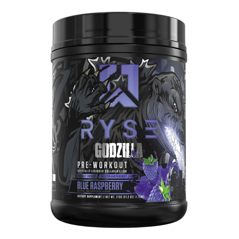 RYSE Godzilla Pre-Workout 792g Blue Raspberry